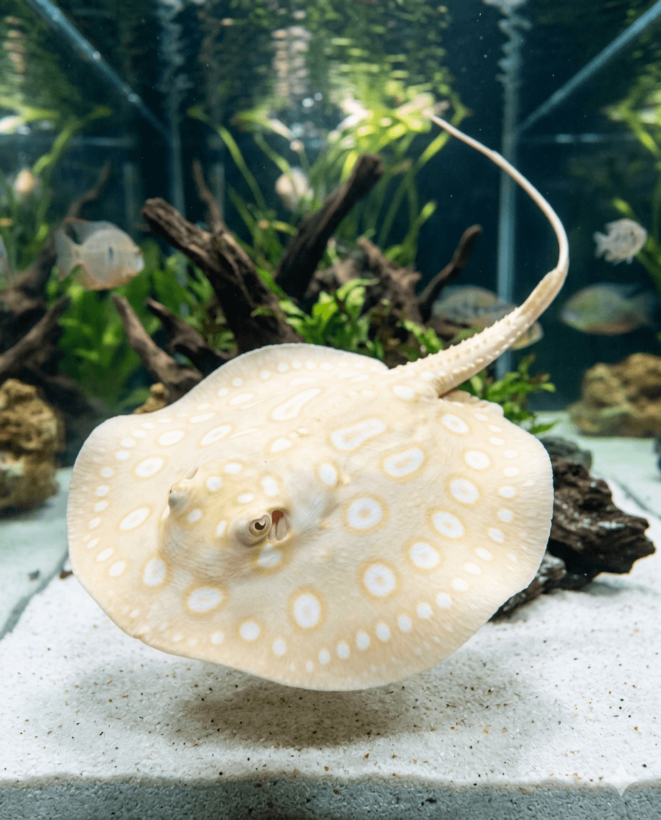 Albino Pearl Stingray 