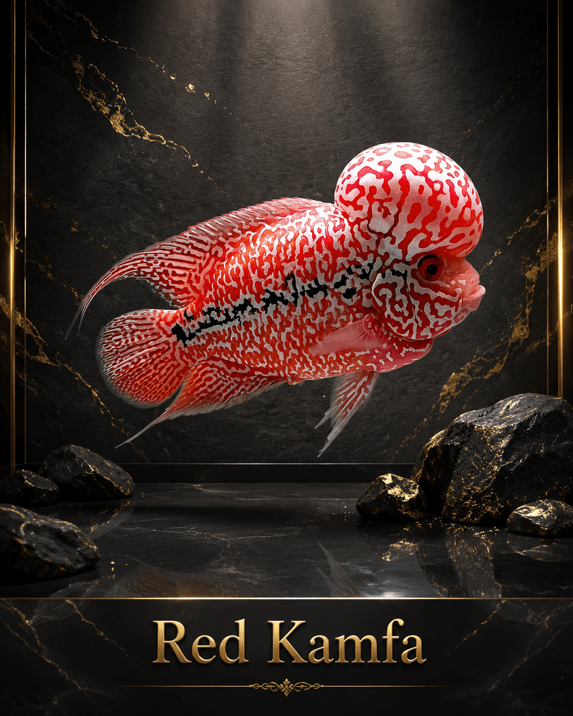 Red Kamfa Flower Horn 